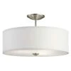 SHAILENE ROUND SEMI-FLUSH MOUNT