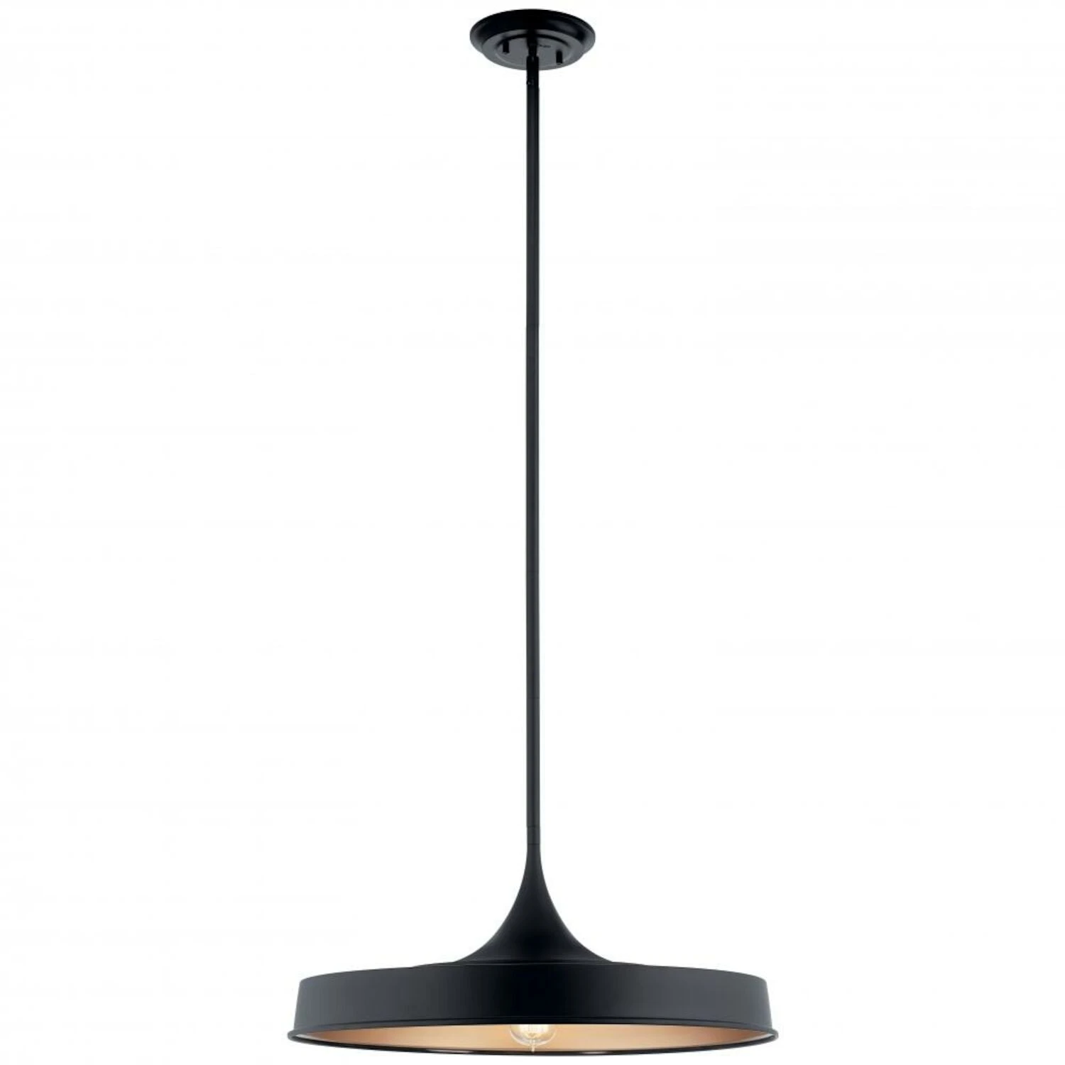 ELIAS CONVERTIBLE LED SEMI FLUSH/ PENDANT LIGHT (SHALLOW SHADE) 1 ELIAS CONVERTIBLE LED SEMI FLUSH/ PENDANT LIGHT (SHALLOW SHADE)