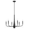 DEELA 6 LIGHT CHANDELIER