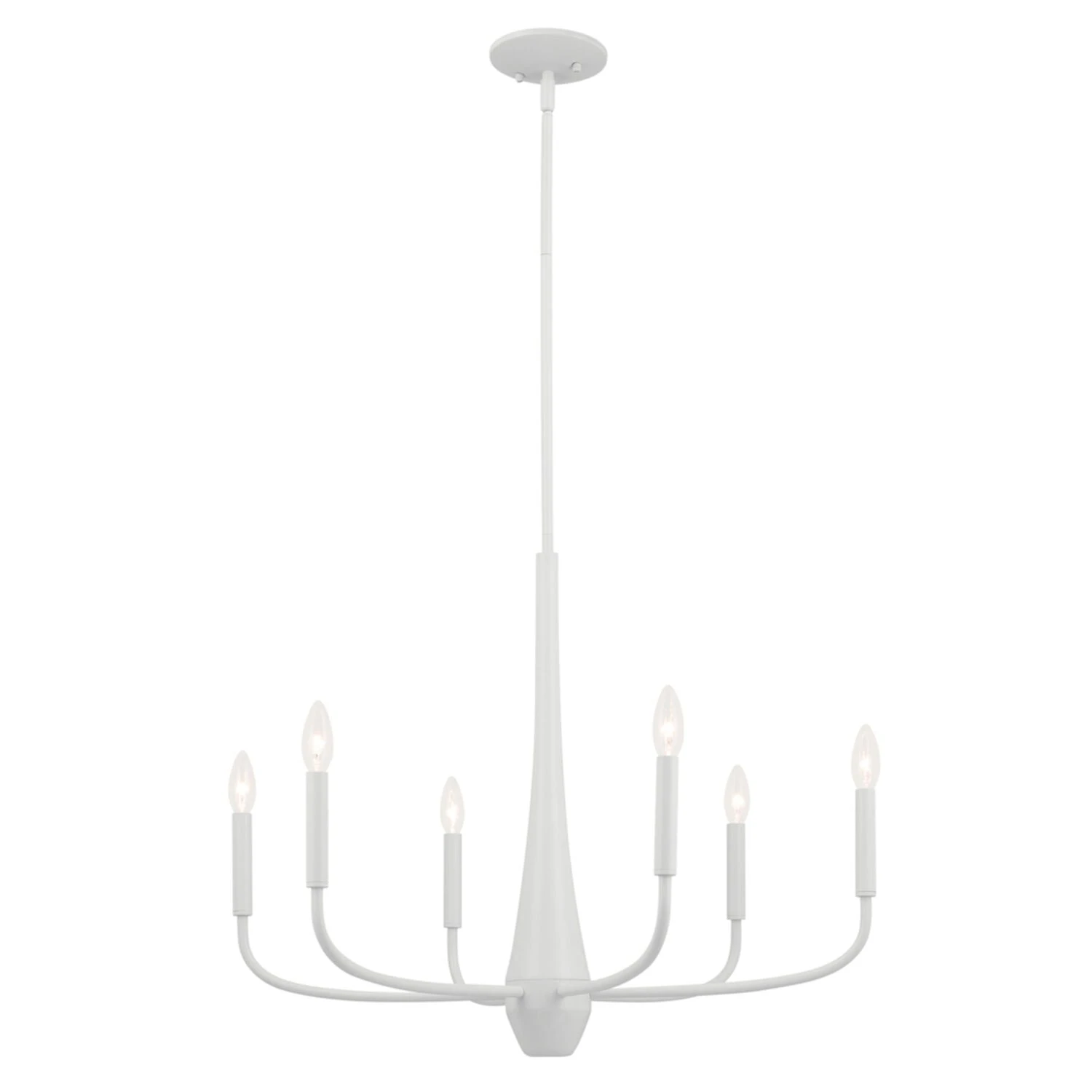 DEELA 6 LIGHT CHANDELIER 3 DEELA 6 LIGHT CHANDELIER - Image 3