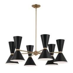 PHIX PIVOTING CHANDELIER (MULTIPLE SIZES) -Robinson Sale Store Kichler52566CPZBK 52566CPZBK