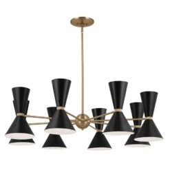 PHIX PIVOTING CHANDELIER (MULTIPLE SIZES) -Robinson Sale Store Kichler52567CPZBK 52567CPZBK