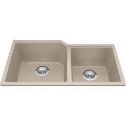 URBAN DOUBLE BOWL UNDERMOUNT SINK 10 URBAN DOUBLE BOWL UNDERMOUNT SINK -Robinson Sale Store Kindred MGC2034U 9CHA