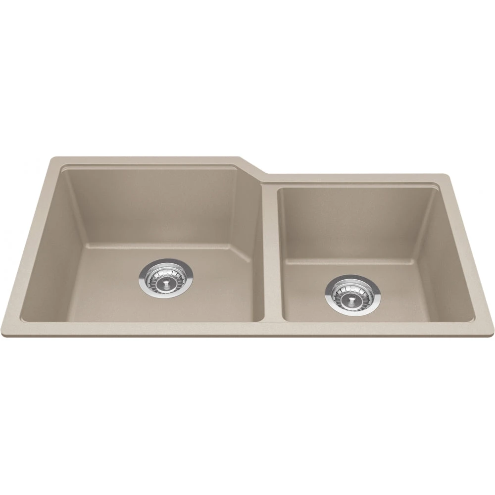 URBAN DOUBLE BOWL UNDERMOUNT SINK 3 URBAN DOUBLE BOWL UNDERMOUNT SINK - Image 3