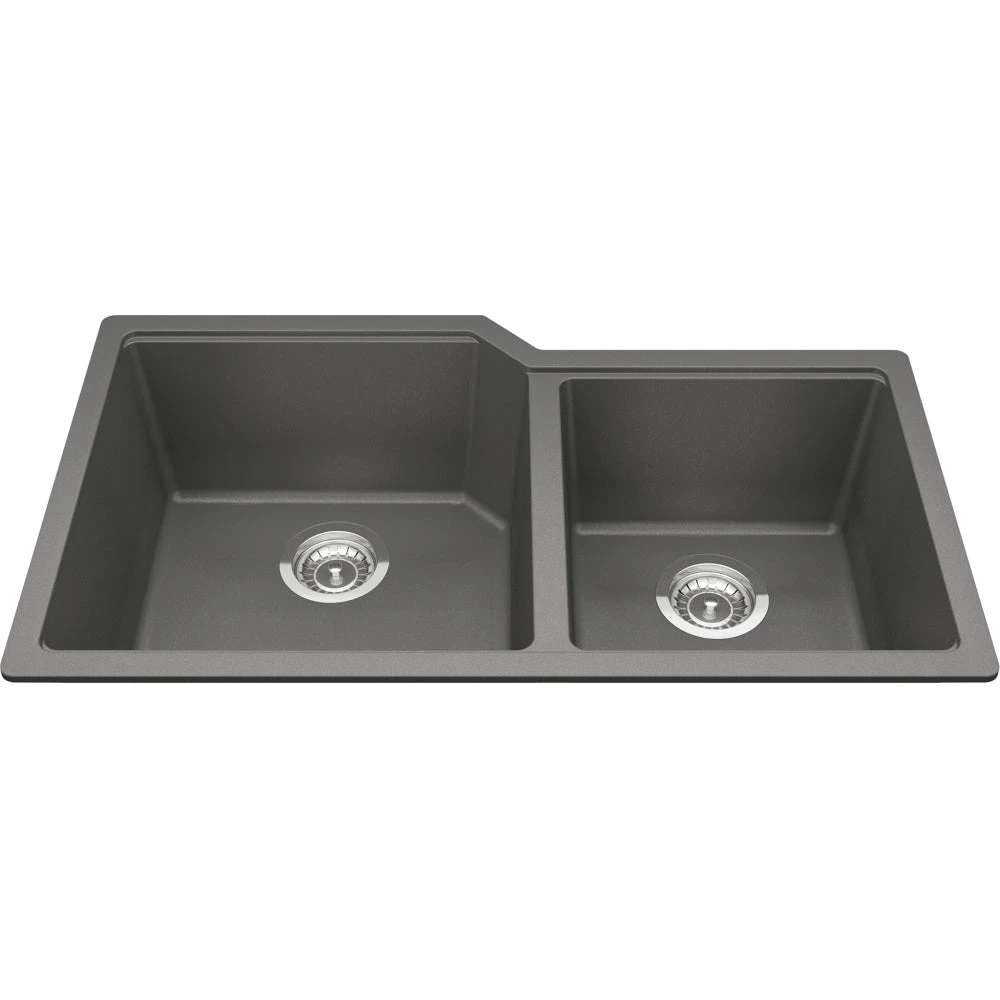 URBAN DOUBLE BOWL UNDERMOUNT SINK 5 URBAN DOUBLE BOWL UNDERMOUNT SINK - Image 5