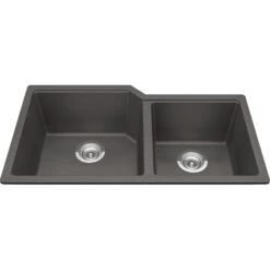 URBAN DOUBLE BOWL UNDERMOUNT SINK 14 URBAN DOUBLE BOWL UNDERMOUNT SINK -Robinson Sale Store Kindred MGC2034U 9SLG