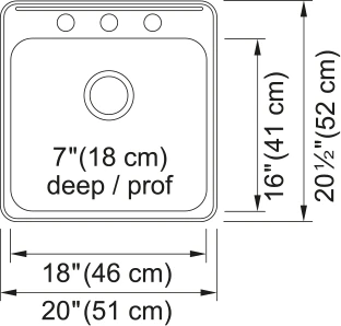 STEEL QUEEN DROP IN SINGLE BOWL STAINLESS STEEL KITCHEN SINK 4 STEEL QUEEN DROP IN SINGLE BOWL STAINLESS STEEL KITCHEN SINK - Image 4