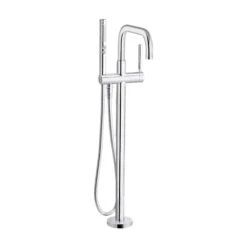 PURIST® FLOOR MOUNT BATH FILLER TRIM WITH HANDSHOWER