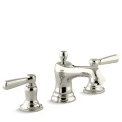 BANCROFT WIDESPREAD BATHROOM SINK FAUCET WITH METAL LEVER HANDLES -Robinson Sale Store Kohler10577 4 SN 10577 4 SN