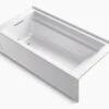 ARCHER® 72 X 36 INCHES ALCOVE BATHTUB WITH INTEGRAL APRON, LEFT-HAND DRAIN