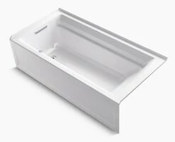 ARCHER® 72 X 36 INCHES ALCOVE BATHTUB WITH INTEGRAL APRON, LEFT-HAND DRAIN