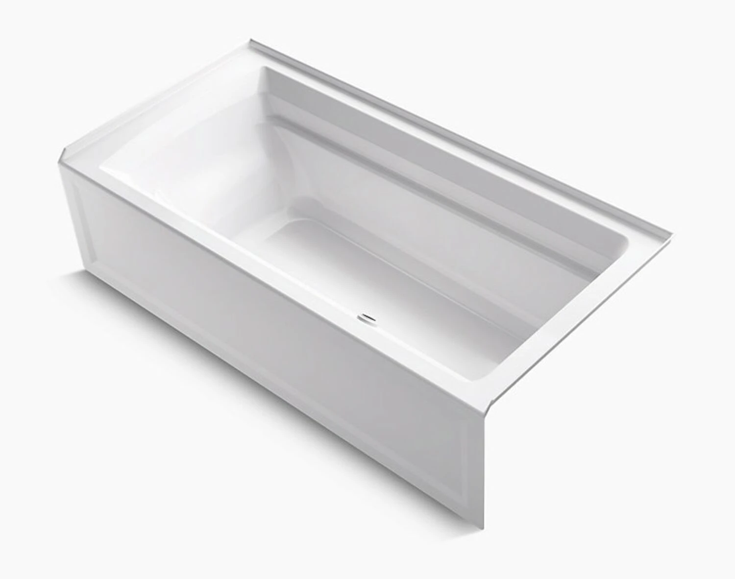 ARCHER® 72 X 36 INCHES ALCOVE BATHTUB WITH INTEGRAL APRON, RIGHT-HAND DRAIN 1 ARCHER® 72 X 36 INCHES ALCOVE BATHTUB WITH INTEGRAL APRON, RIGHT-HAND DRAIN