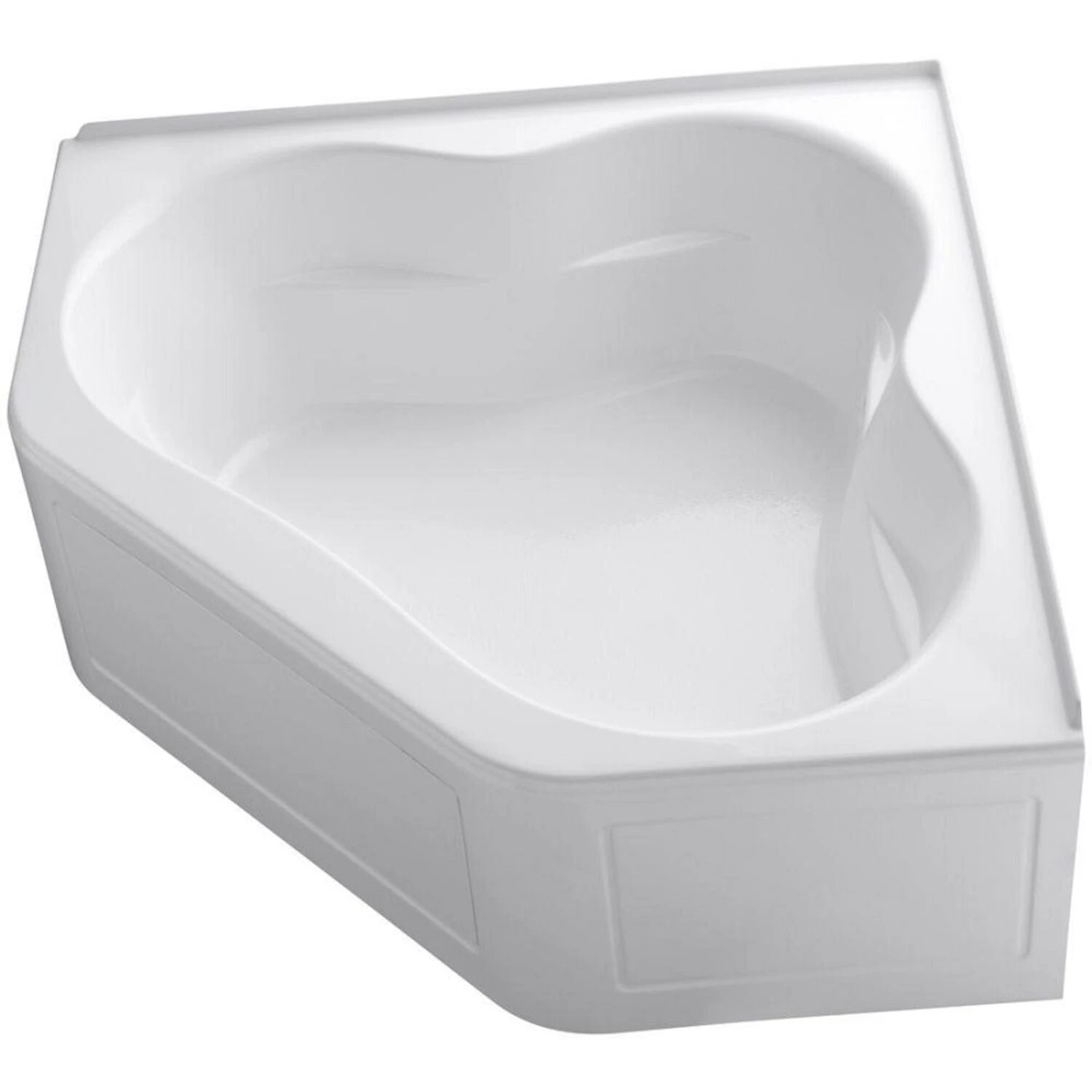 TERCET® 60 X 60 INCHES BATHTUB WITH INTEGRAL APRON, INTEGRAL FLANGE AND CENTER DRAIN 1 TERCET® 60 X 60 INCHES BATHTUB WITH INTEGRAL APRON, INTEGRAL FLANGE AND CENTER DRAIN