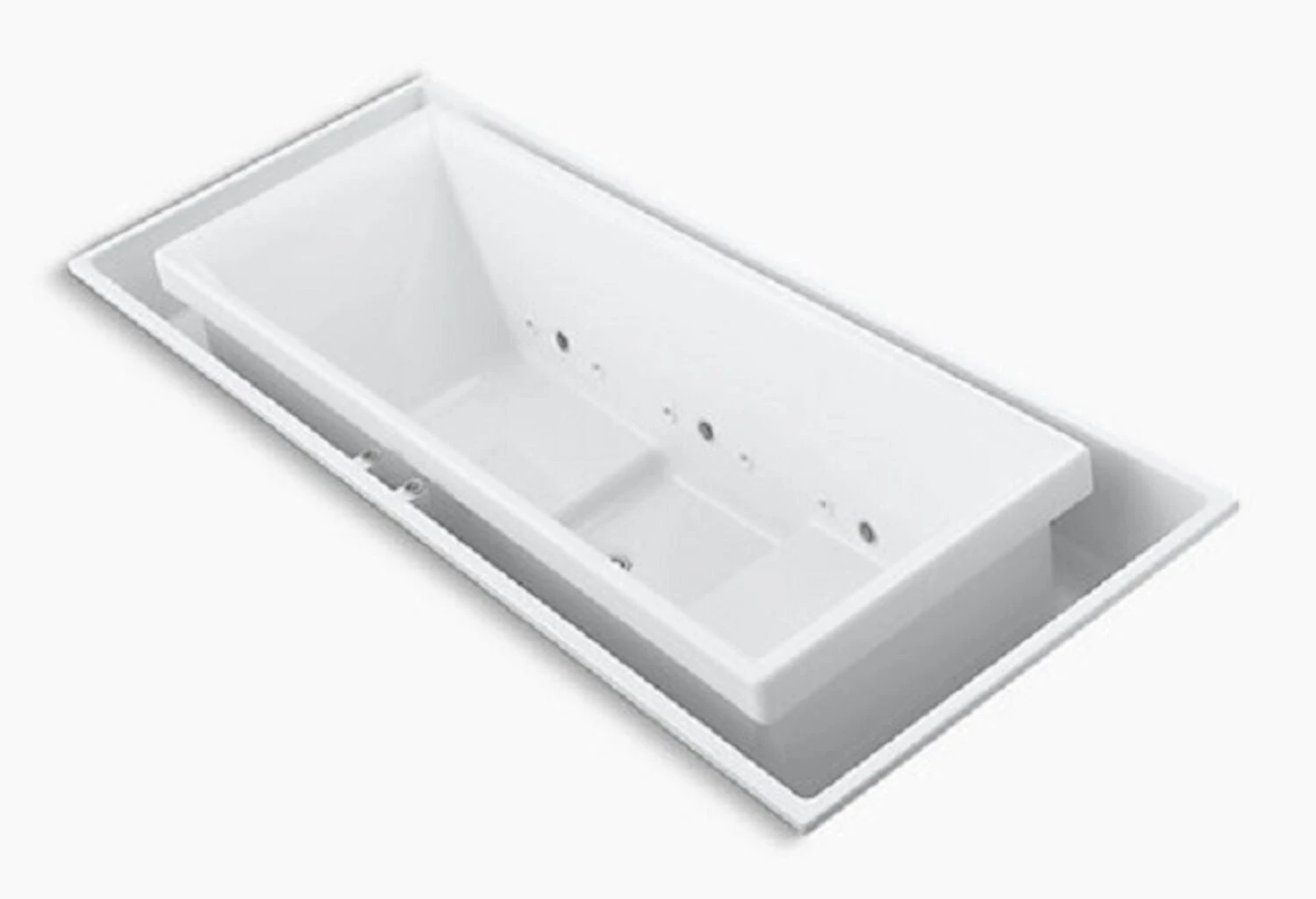 SOK® 104 X 41 INCHES DROP IN EFFERVESCENCE BATHTUB WITH CHROMOTHERAPY AND CENTER DRAIN 1 SOK® 104 X 41 INCHES DROP IN EFFERVESCENCE BATHTUB WITH CHROMOTHERAPY AND CENTER DRAIN