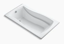 MARIPOSA® 66 X 36 INCHES DROP IN BATHTUB WITH REVERSIBLE DRAIN