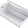 MARIPOSA® 60 X 36 INCHES ALCOVE BATHTUB WITH INTEGRAL FLANGE AND LEFT-HAND DRAIN