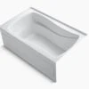 MARIPOSA® 60 X 36 INCHES ALCOVE BATHTUB WITH INTEGRAL APRON AND INTEGRAL FLANGE AND RIGHT-HAND DRAIN