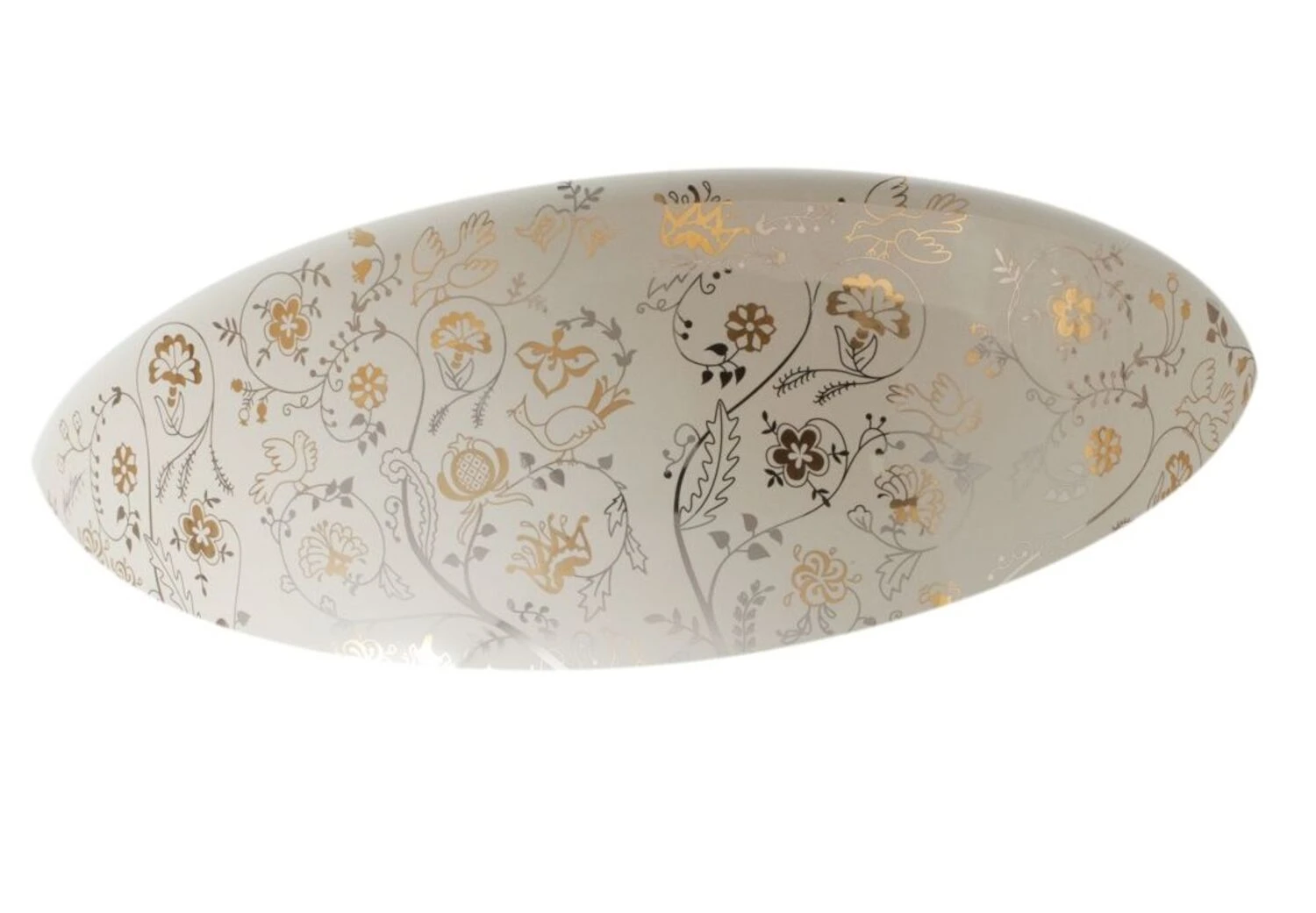 MILLE FLEURS ON CAXTON® UNDERMOUNT BATHROOM SINK 1 MILLE FLEURS ON CAXTON® UNDERMOUNT BATHROOM SINK