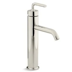 PURIST TALL SINGLE-HANDLE BATHROOM SINK FAUCET WITH LEVER HANDLE, 1.2 GPM -Robinson Sale Store Kohler14404 4A SN 14404 4A SN