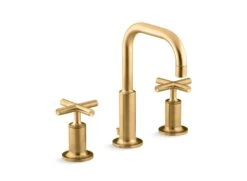 PURIST WIDESPREAD BATHROOM SINK FAUCET WITH CROSS HANDLES, 1.2 GPM