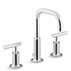 PURIST WIDESPREAD BATHROOM SINK FAUCET WITH LEVER HANDLES 1.2 GPM -Robinson Sale Store Kohler14406 4 CP 14406 4 CP
