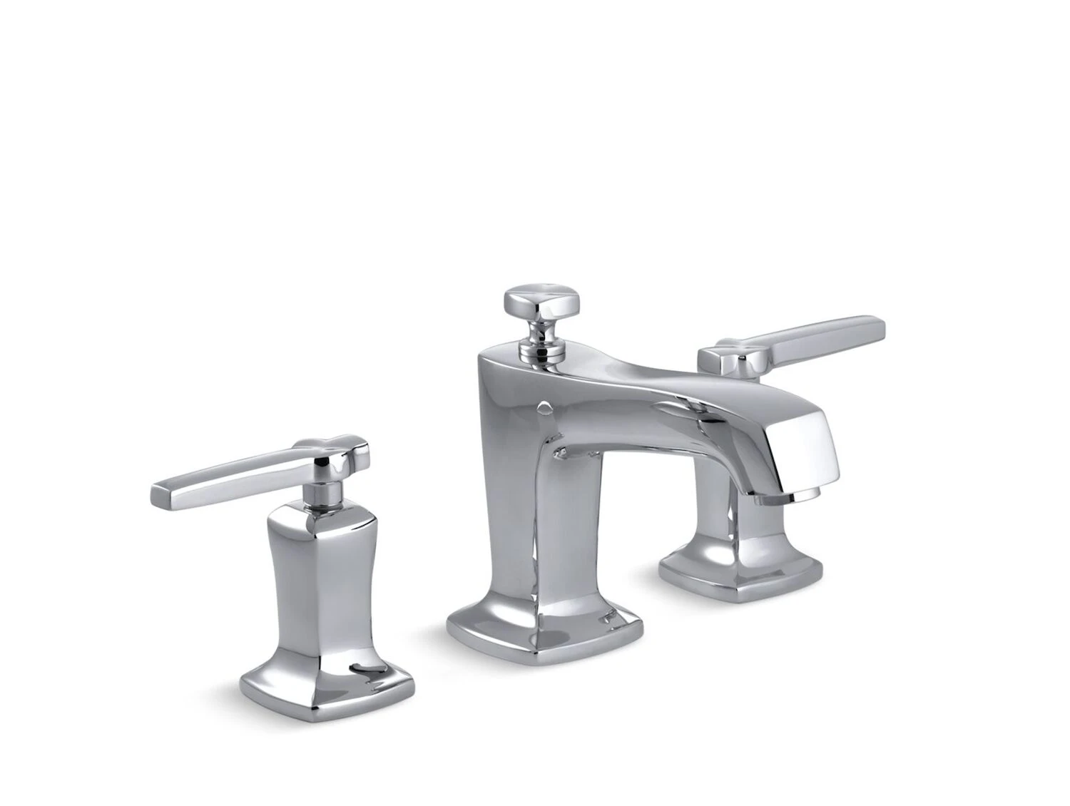 MARGAUX WIDESPREAD BATHROOM SINK FAUCET WITH LEVER HANDLES 3 MARGAUX WIDESPREAD BATHROOM SINK FAUCET WITH LEVER HANDLES - Image 3