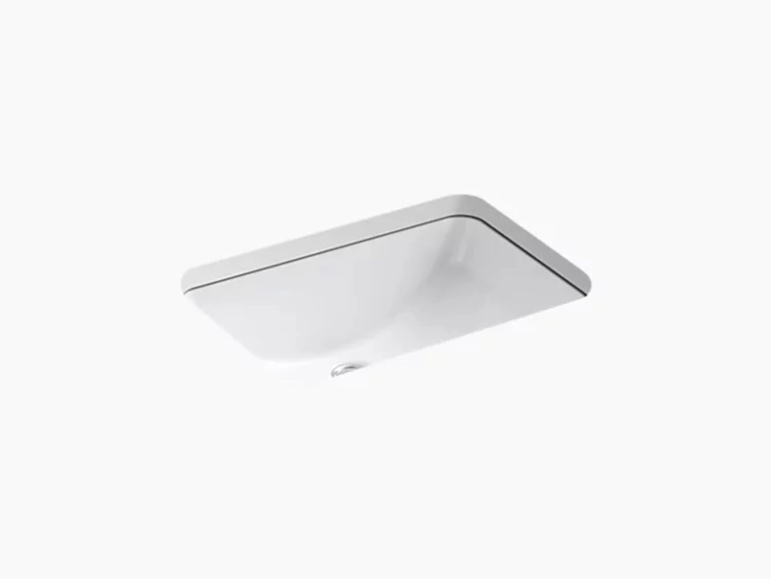 LADENA® 20-7/8 X 14-3/8 X 8-1/8 INCHES UNDERMOUNT BATHROOM SINK 5 LADENA® 20-7/8 X 14-3/8 X 8-1/8 INCHES UNDERMOUNT BATHROOM SINK - Image 5