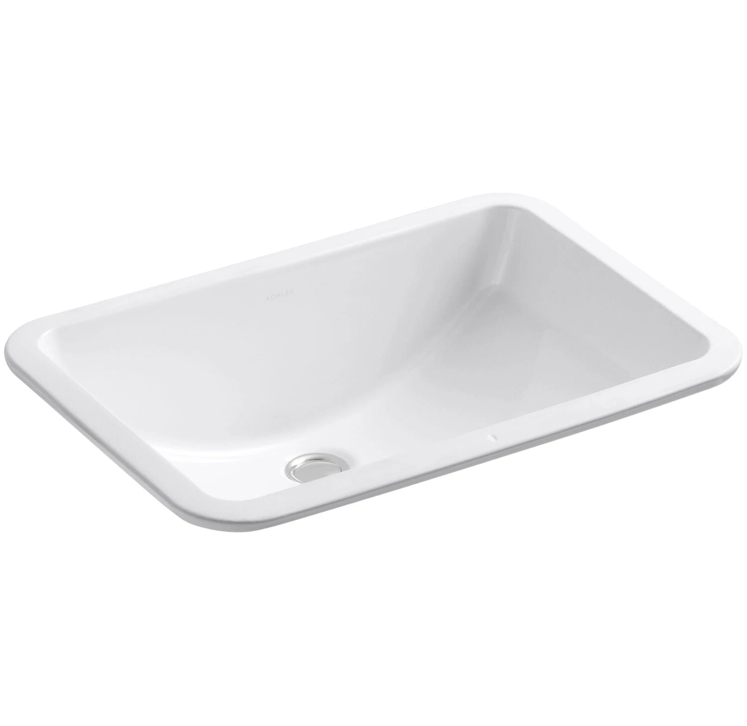 LADENA® 20-7/8 X 14-3/8 X 8-1/8 INCHES UNDERMOUNT BATHROOM SINK WITH GLAZED UNDERSIDE 1 LADENA® 20-7/8 X 14-3/8 X 8-1/8 INCHES UNDERMOUNT BATHROOM SINK WITH GLAZED UNDERSIDE