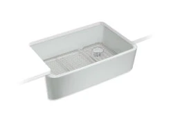 IRONRIDGE 34" UNDERMOUNT SINGLE-BOWL FARMHOUSE KITCHEN SINK 9 IRONRIDGE 34" UNDERMOUNT SINGLE-BOWL FARMHOUSE KITCHEN SINK -Robinson Sale Store Kohler24268 95 24268 95