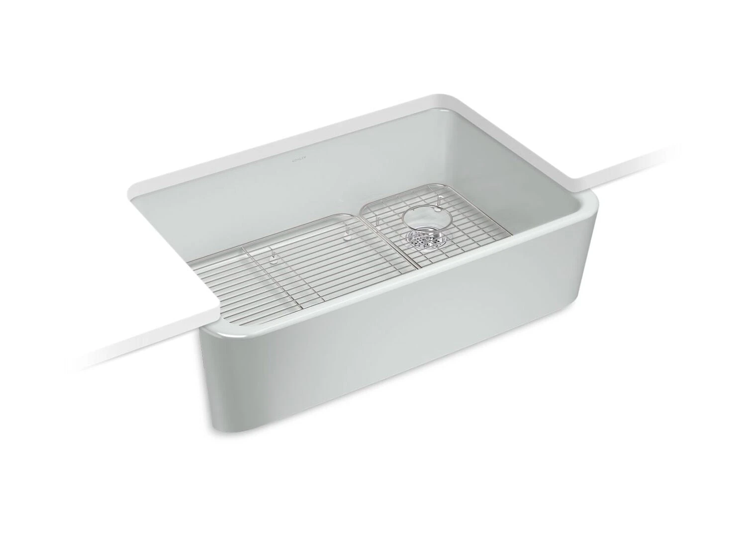 IRONRIDGE 34" UNDERMOUNT SINGLE-BOWL FARMHOUSE KITCHEN SINK 5 IRONRIDGE 34" UNDERMOUNT SINGLE-BOWL FARMHOUSE KITCHEN SINK - Image 5