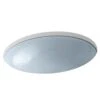 WHIST GLASS UNDERMOUNT BATHROOM SINK IN OPAQUE DUSK