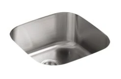 UNDERTONE® 19-5/8 X 19-5/8 X 9-3/4 INCHES EXTRA-LARGE ROUNDED UNDER-MOUNT SINGLE-BOWL KITCHEN SINK