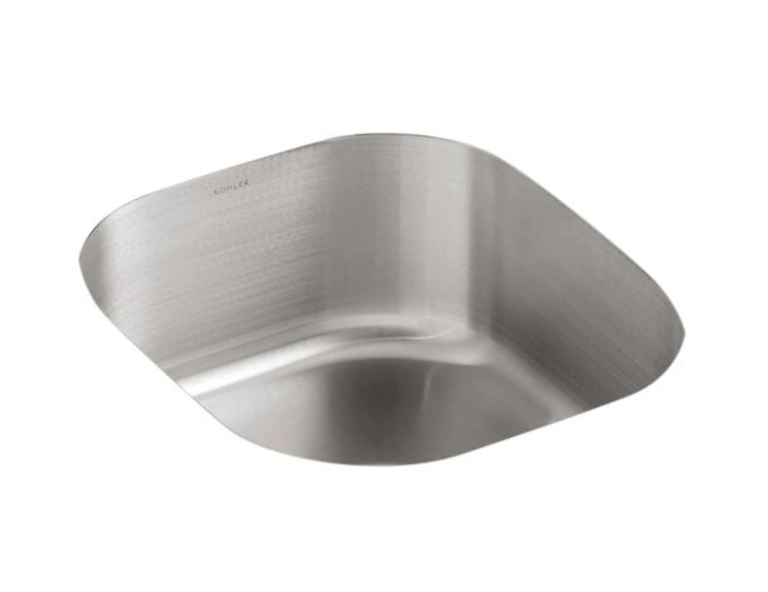 UNDERTONE® 15-1/2 X 17-1/8 X 7-5/8 INCHES ROUNDED UNDER-MOUNT SINGLE-BOWL KITCHEN SINK 1 UNDERTONE® 15-1/2 X 17-1/8 X 7-5/8 INCHES ROUNDED UNDER-MOUNT SINGLE-BOWL KITCHEN SINK