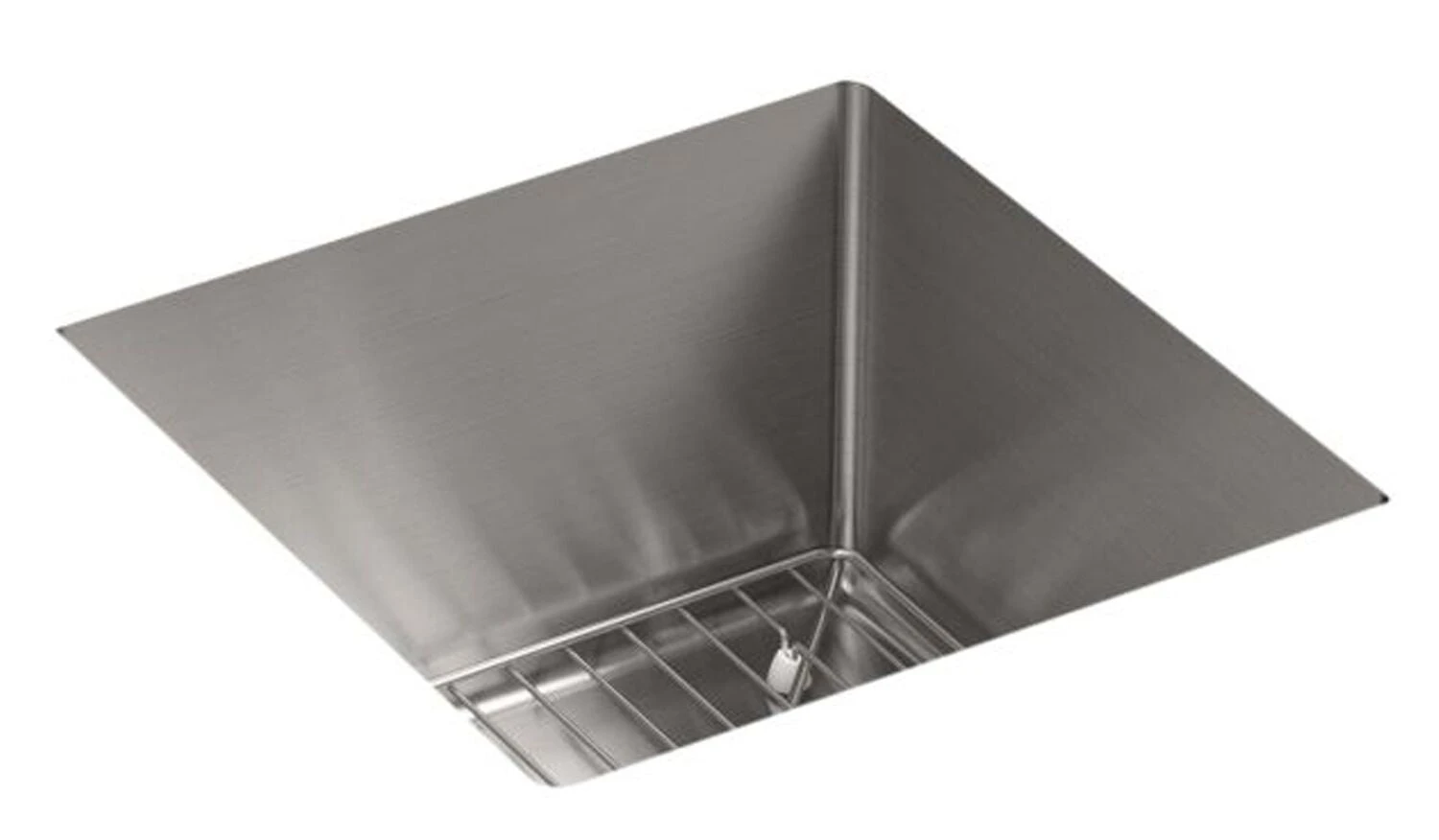 STRIVE® 15 X 15 X 9-5/16 INCHES UNDER-MOUNT BAR SINK WITH SINK RACK 1 STRIVE® 15 X 15 X 9-5/16 INCHES UNDER-MOUNT BAR SINK WITH SINK RACK