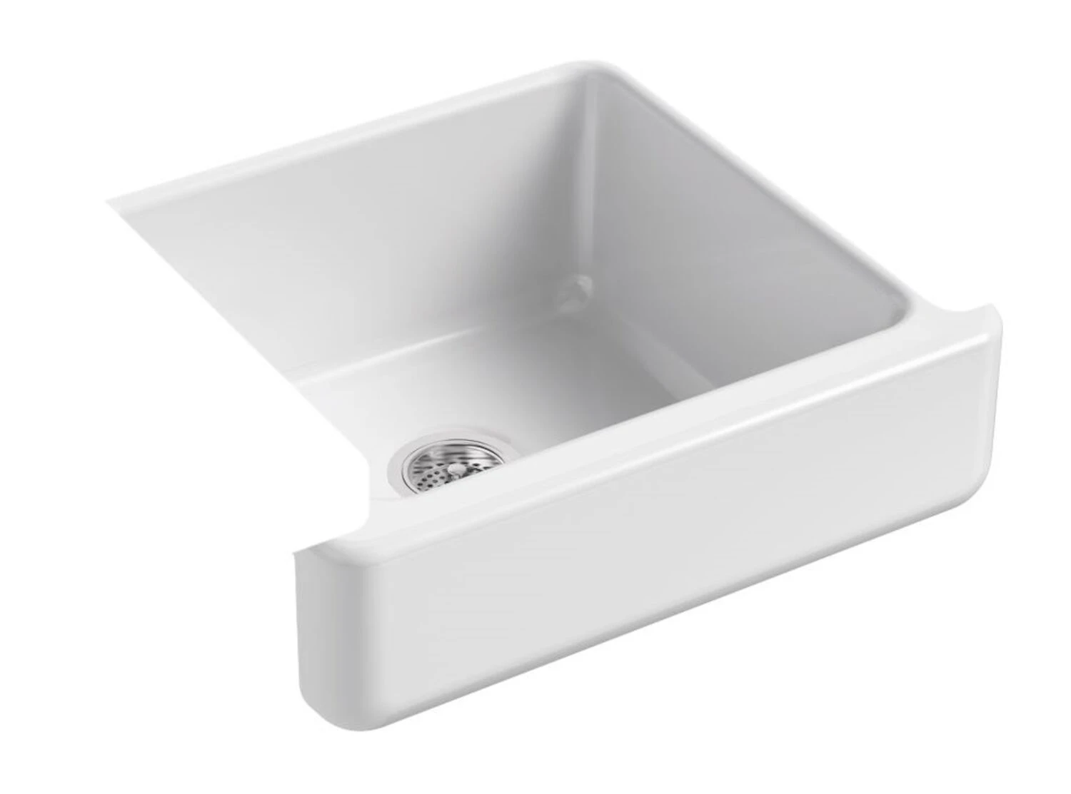WHITEHAVEN® SELF-TRIMMING® 23-1/2 X 21-9/16 X 9-5/8 INCHES UNDER-MOUNT SINGLE-BOWL SINK WITH SHORT APRON 1 WHITEHAVEN® SELF-TRIMMING® 23-1/2 X 21-9/16 X 9-5/8 INCHES UNDER-MOUNT SINGLE-BOWL SINK WITH SHORT APRON