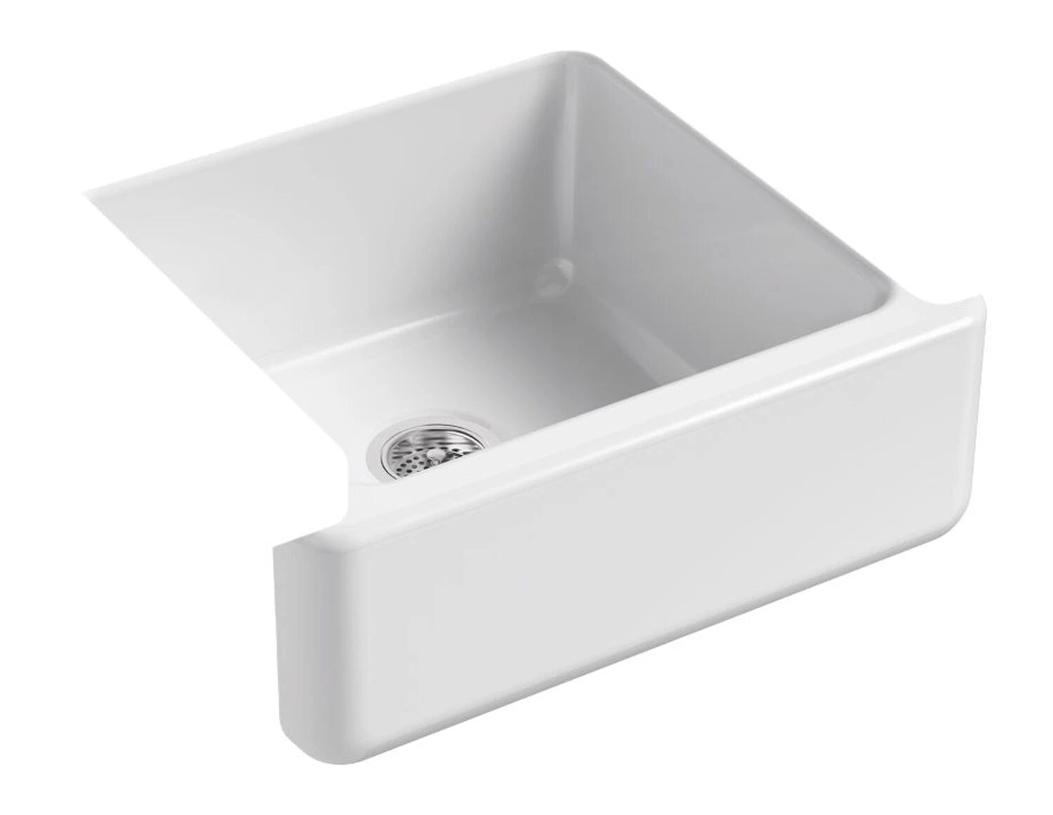 WHITEHAVEN® SELF-TRIMMING® 23-1/2 X 21-9/16 X 9-5/8 INCHES UNDER-MOUNT SINGLE-BOWL SINK WITH TALL APRON 1 WHITEHAVEN® SELF-TRIMMING® 23-1/2 X 21-9/16 X 9-5/8 INCHES UNDER-MOUNT SINGLE-BOWL SINK WITH TALL APRON