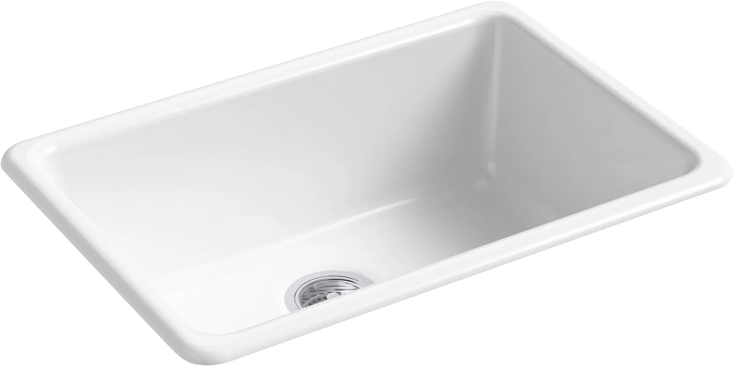 IRON/TONES® 27 X 18-3/4 X 9-5/8 INCHES TOP-/UNDER-MOUNT SINGLE-BOWL KITCHEN SINK 1 IRON/TONES® 27 X 18-3/4 X 9-5/8 INCHES TOP-/UNDER-MOUNT SINGLE-BOWL KITCHEN SINK