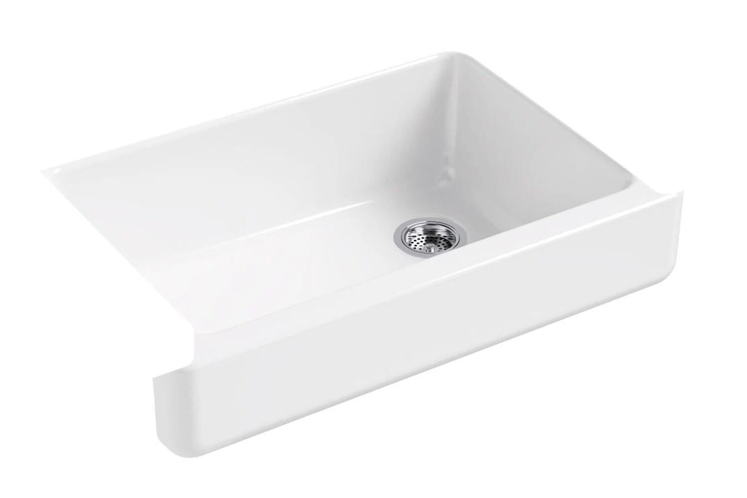 WHITEHAVEN® SELF-TRIMMING® 32-1/2 X 21-9/16 X 9-5/8 INCHES UNDER-MOUNT SINGLE-BOWL SINK WITH SHORT APRON 1 WHITEHAVEN® SELF-TRIMMING® 32-1/2 X 21-9/16 X 9-5/8 INCHES UNDER-MOUNT SINGLE-BOWL SINK WITH SHORT APRON