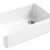 WHITEHAVEN® SELF-TRIMMING® 32-11/16 X 21-9/16 X 9-5/8 INCHES UNDER-MOUNT SINGLE-BOWL SINK WITH TALL APRON