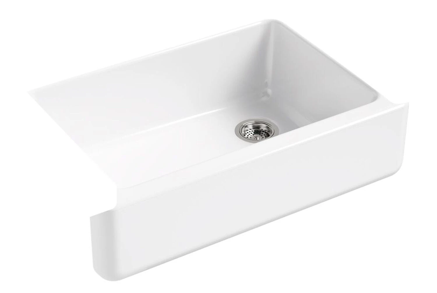 WHITEHAVEN® SELF-TRIMMING® 32-11/16 X 21-9/16 X 9-5/8 INCHES UNDER-MOUNT SINGLE-BOWL SINK WITH TALL APRON 1 WHITEHAVEN® SELF-TRIMMING® 32-11/16 X 21-9/16 X 9-5/8 INCHES UNDER-MOUNT SINGLE-BOWL SINK WITH TALL APRON