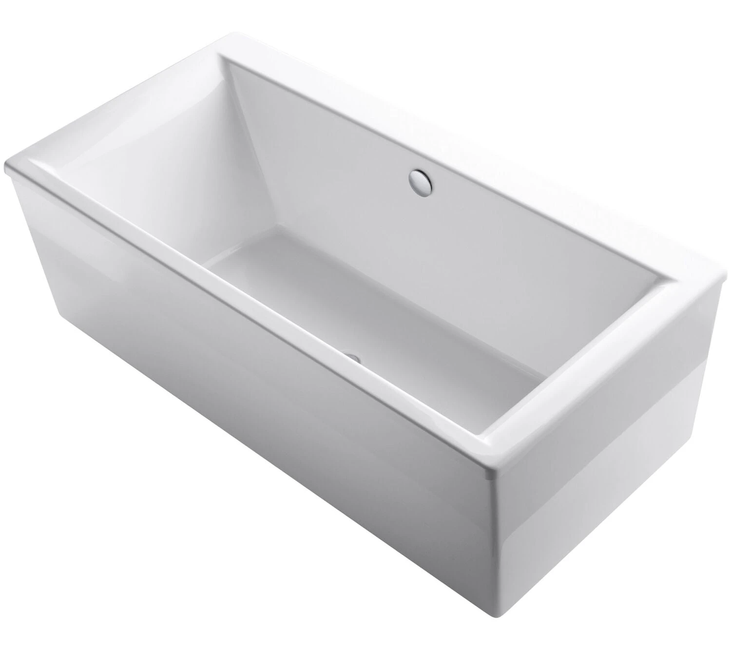 STARGAZE® 72 X 36 INCHES FREESTANDING BATHTUB WITH STRAIGHT SHROUD AND CENTER DRAIN 1 STARGAZE® 72 X 36 INCHES FREESTANDING BATHTUB WITH STRAIGHT SHROUD AND CENTER DRAIN