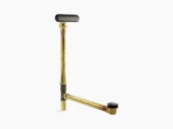 CLEARFLO SLOTTED OVERFLOW BRASS BATH DRAIN