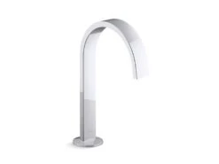 COMPONENTS BATHROOM SINK SPOUT WITH RIBBON DESIGN, 1.2 GPM 5 COMPONENTS BATHROOM SINK SPOUT WITH RIBBON DESIGN, 1.2 GPM -Robinson Sale Store Kohler77968 CP 77968 CP