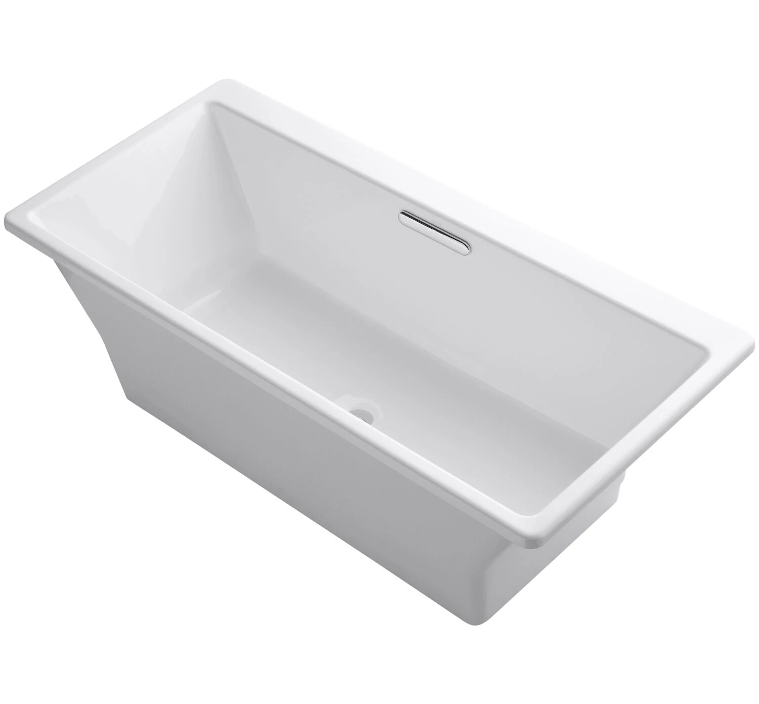 RÊVE® 67 X 32 INCHES FREESTANDING BATHTUB WITH BRILLIANT BLANC BASE 1 RÊVE® 67 X 32 INCHES FREESTANDING BATHTUB WITH BRILLIANT BLANC BASE