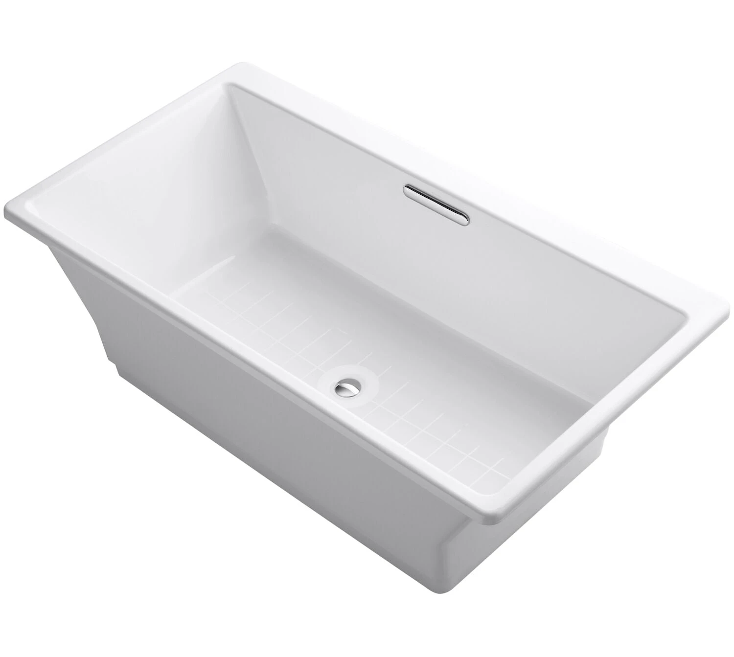 RÊVE® 67 X 36 INCHES FREESTANDING BATHTUB WITH BRILLIANT BLANC BASE 1 RÊVE® 67 X 36 INCHES FREESTANDING BATHTUB WITH BRILLIANT BLANC BASE