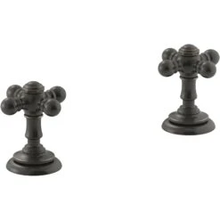 ARTIFACTS® CROSS BATHROOM SINK FAUCET HANDLES