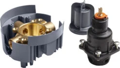 RITE-TEMP® VALVE BODY AND PRESSURE-BALANCE CARTRIDGE KIT WITH FEMALE NPT CONNECTIONS, PROJECT PACK