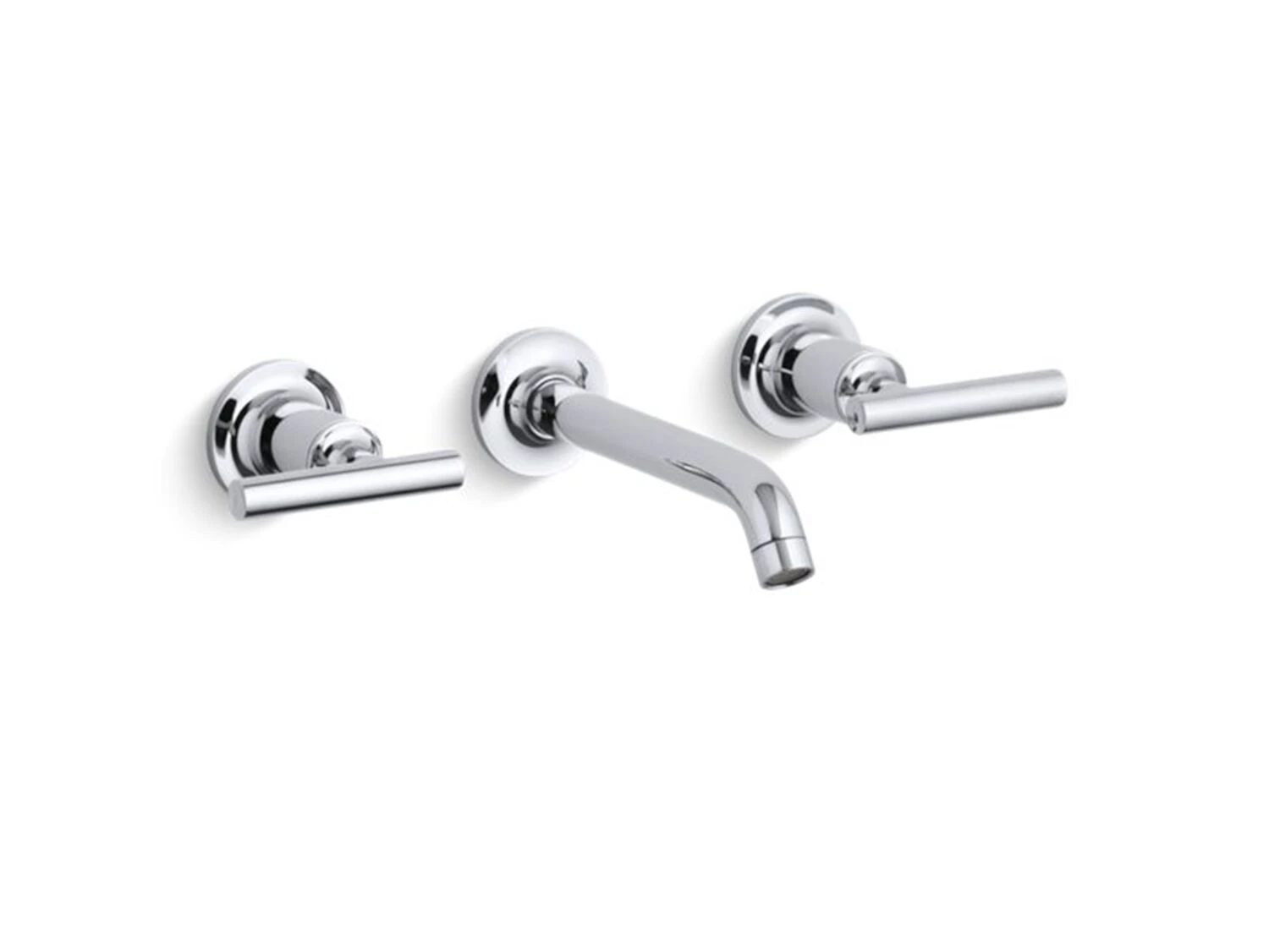 PURIST WIDESPREAD WALL-MOUNT BATHROOM SINK FAUCET TRIM WITH LEVER HANDLES, 1.2 GPM 5 PURIST WIDESPREAD WALL-MOUNT BATHROOM SINK FAUCET TRIM WITH LEVER HANDLES, 1.2 GPM - Image 5