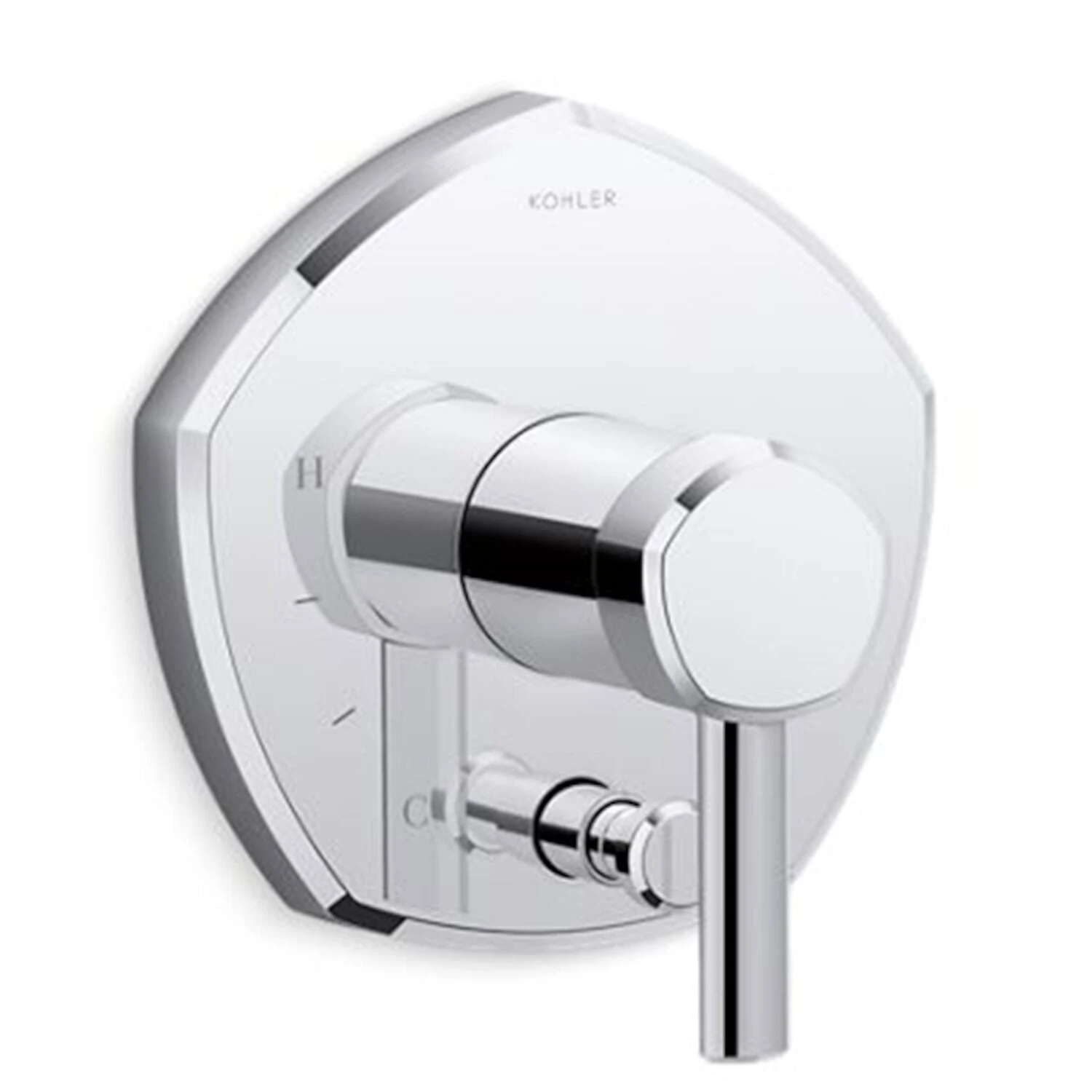 OCCASION® RITE-TEMP SHOWER VALVE TRIM WITH DIVERTER AND LEVER HANDLE 2 OCCASION® RITE-TEMP SHOWER VALVE TRIM WITH DIVERTER AND LEVER HANDLE - Image 2