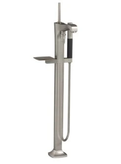 MARGAUX® FLOOR MOUNT BATH FILLER TRIM WITH HANDSHOWER